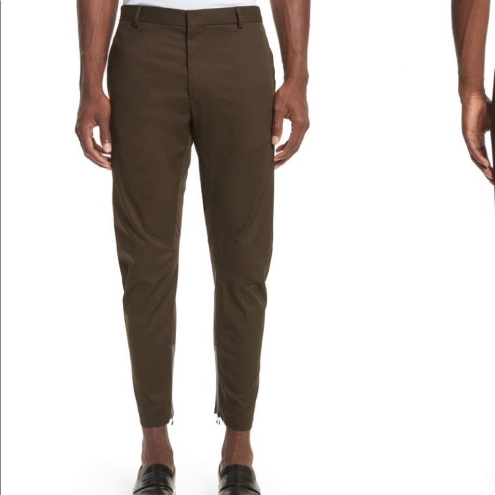 Lanvin Round Cut Cotton Bike Pant Size 56=38 US